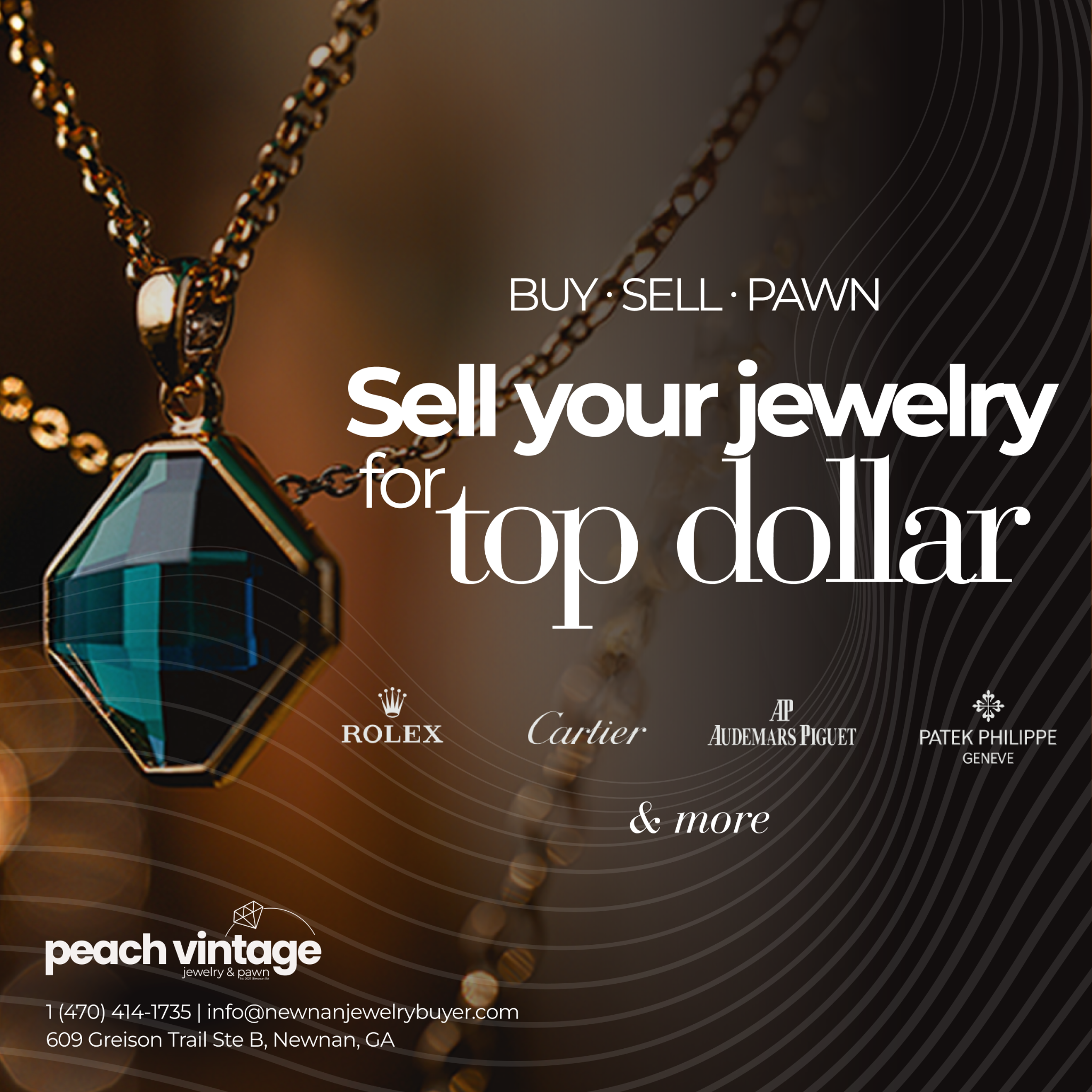 Peach Vintage Jewelry & Pawn Facebook ad