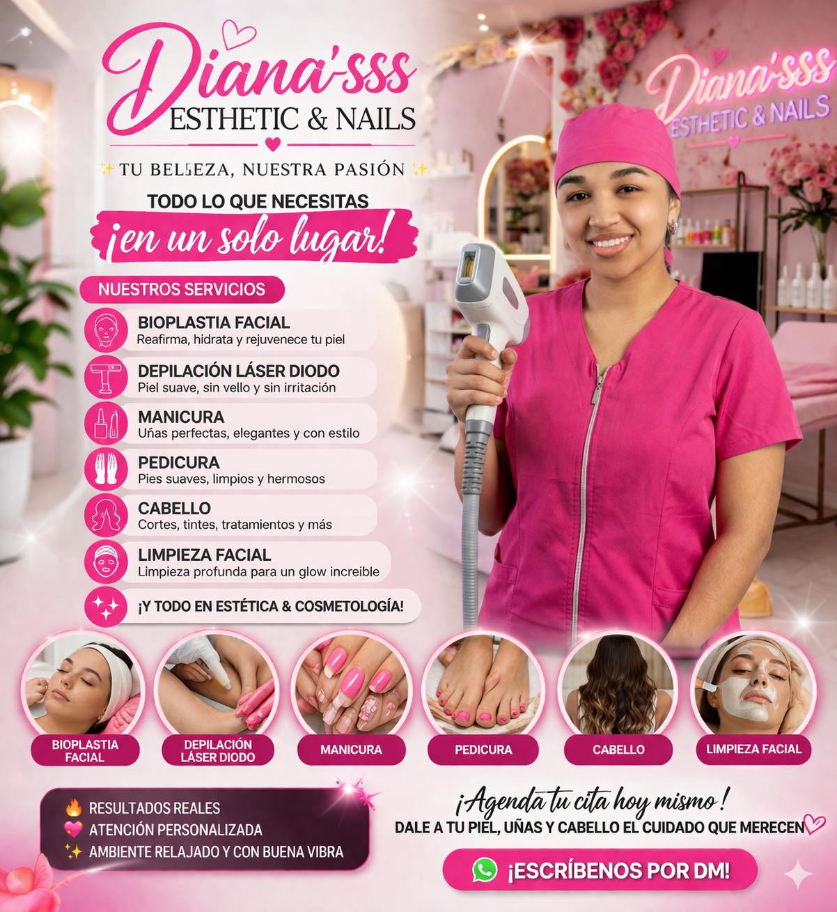 Dianasss estilista Facebook ad