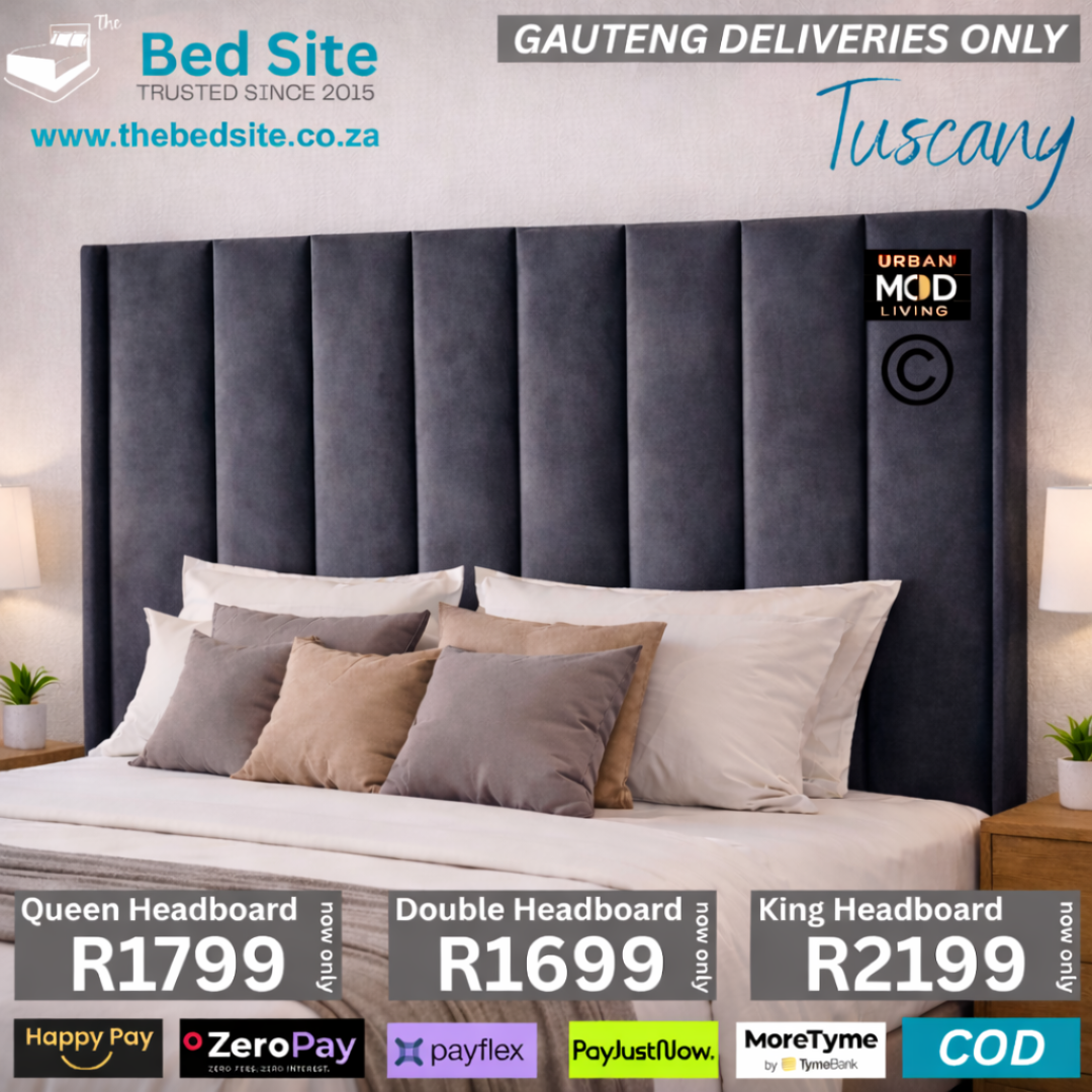 The Bed Site Facebook ad: Premium Luxury Comfort Headboard Sale Now On
