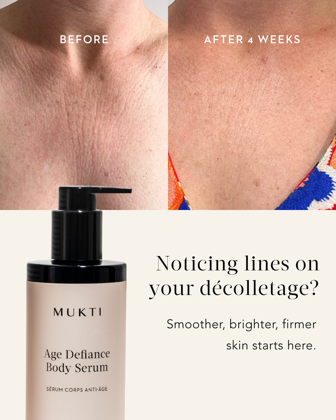 Mukti Organics Facebook ad