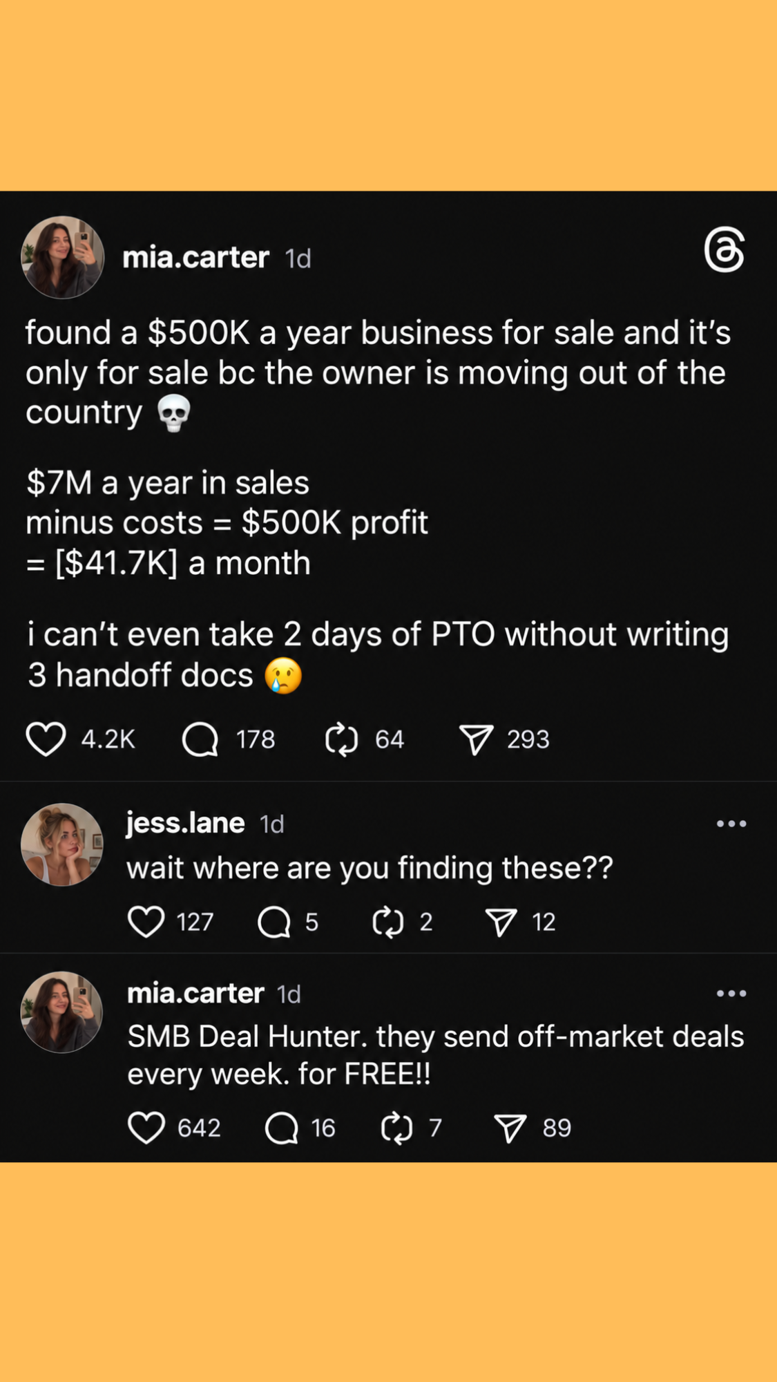 Helen Guo Facebook ad: Want to buy a business but afraid to talk to brokers?