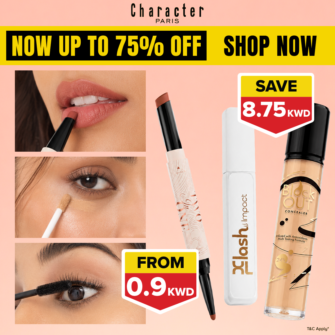 Character Paris Kuwait Facebook ad: Up To 75% OFF | Character Paris Sale