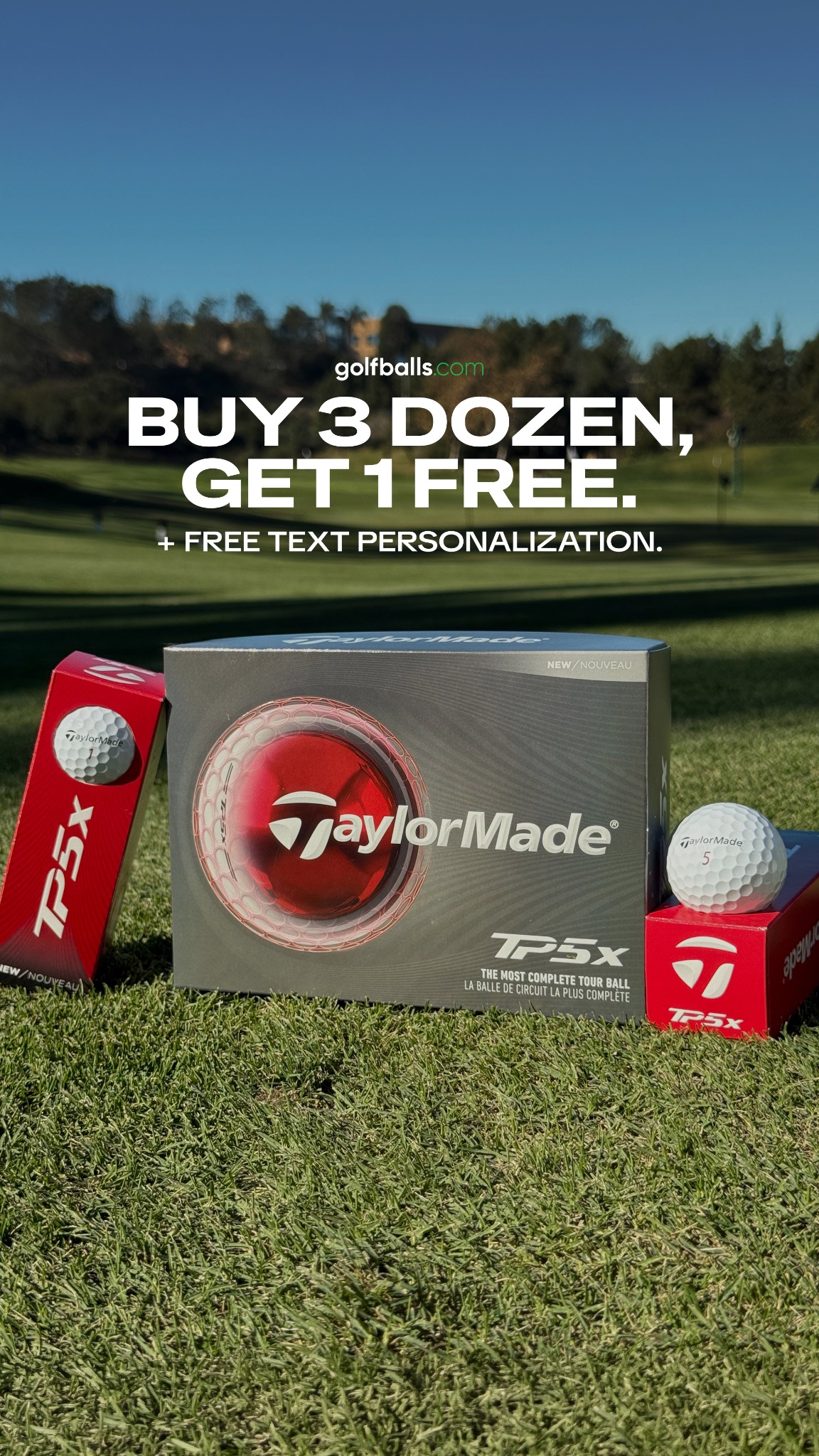 Golfballs.com Facebook ad