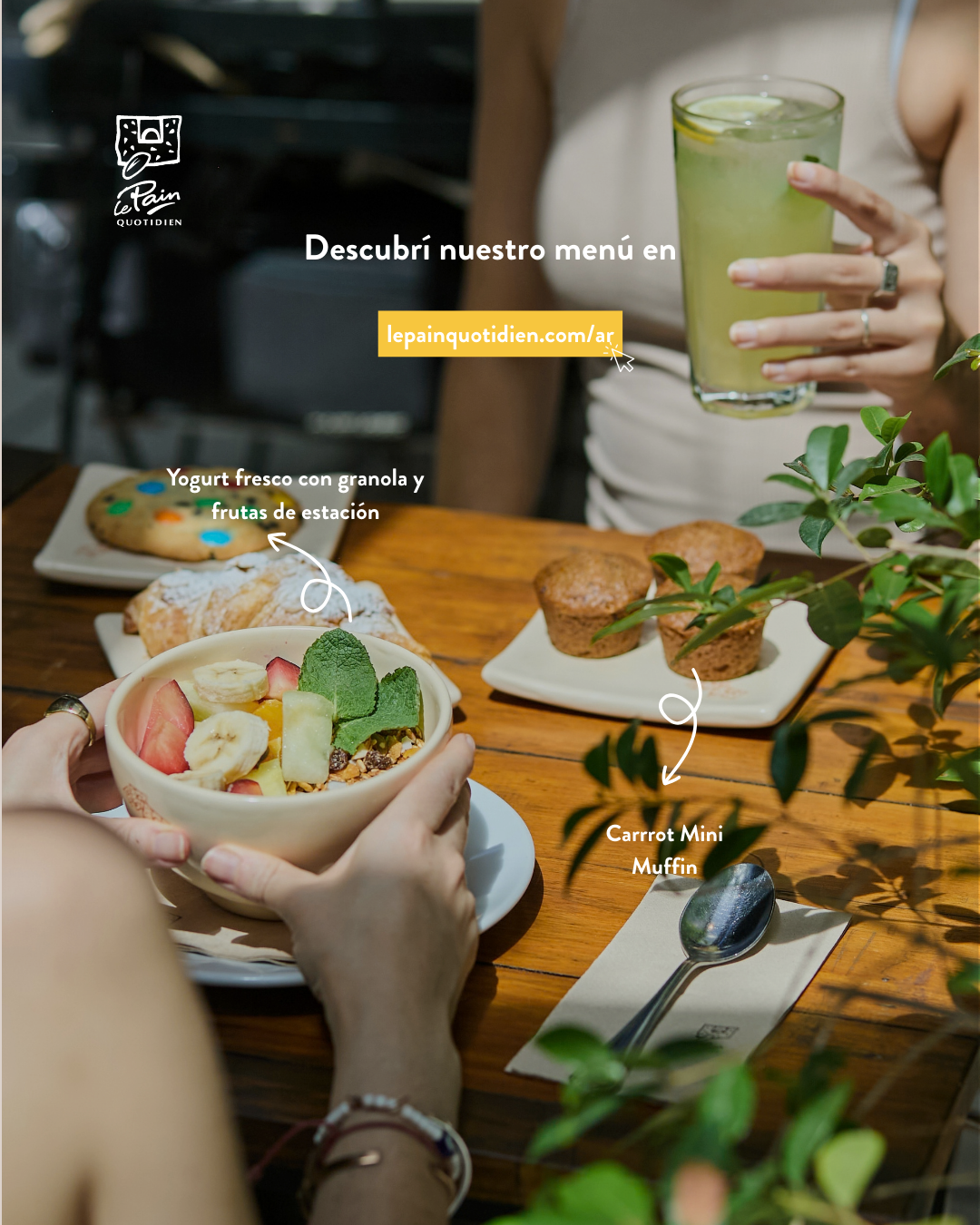 Le Pain Quotidien Argentina Facebook ad