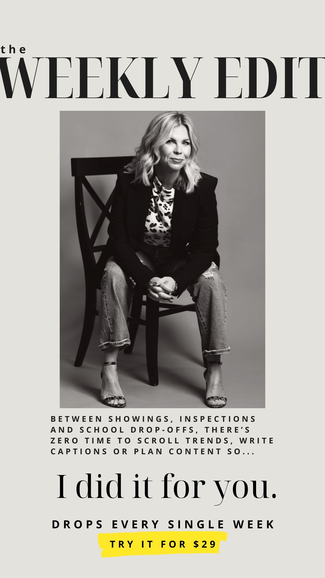 Amy Gregory Facebook ad