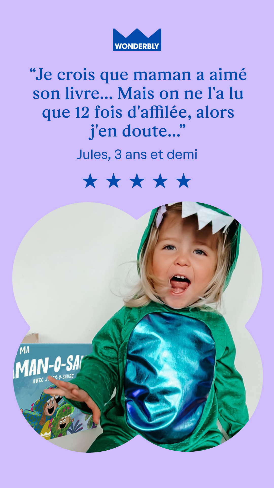 Wonderbly Facebook ad