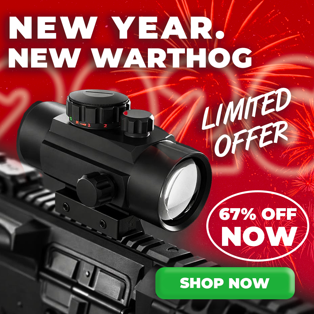 MCG Supply Co. Facebook ad: Start Nailin’ Targets Up To 400 Yards Out Day Or Night