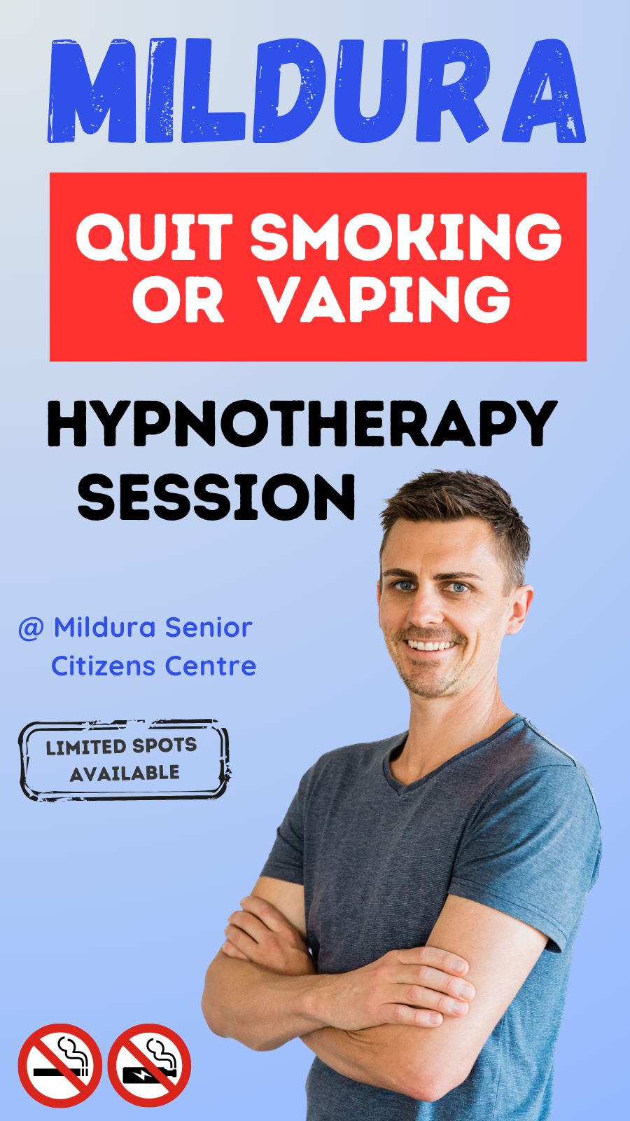 Quit Smoking with Hypno Australia Facebook ad