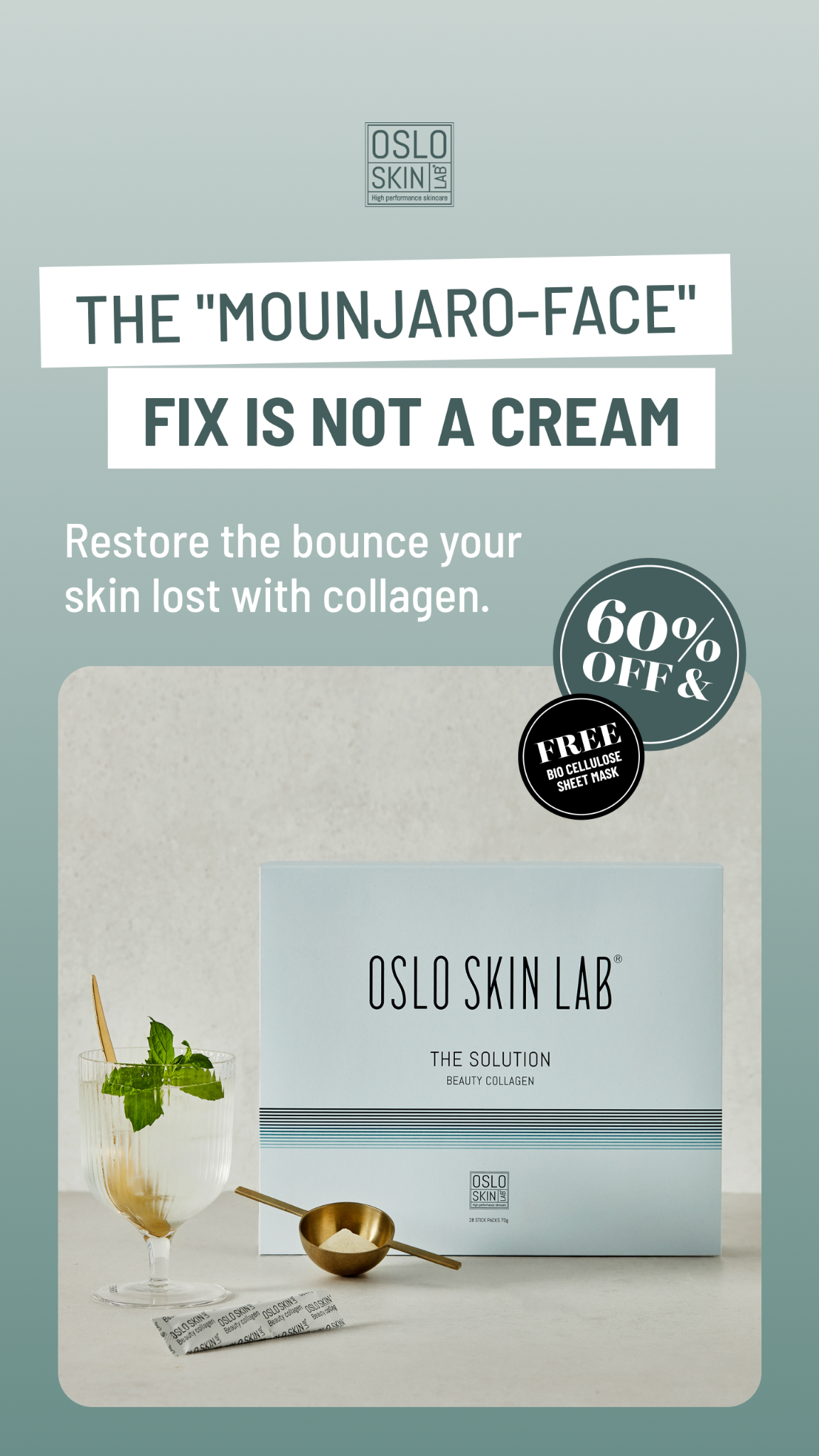 Oslo Skin Lab Facebook ad
