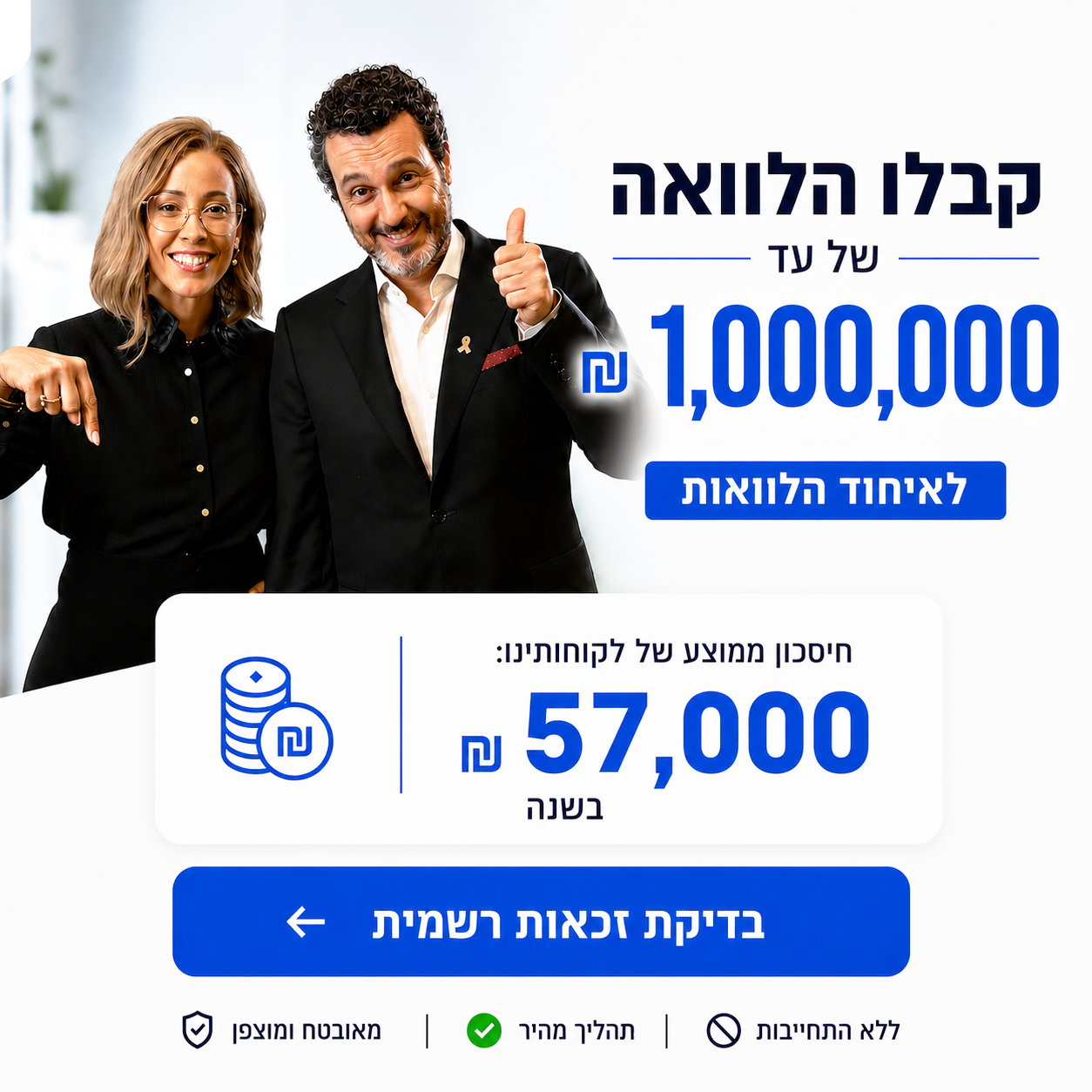 פתרונות פיננסים לישראל Facebook ad