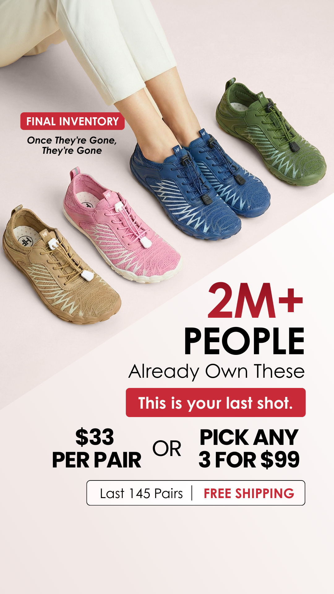 HIKE Footwear Facebook ad