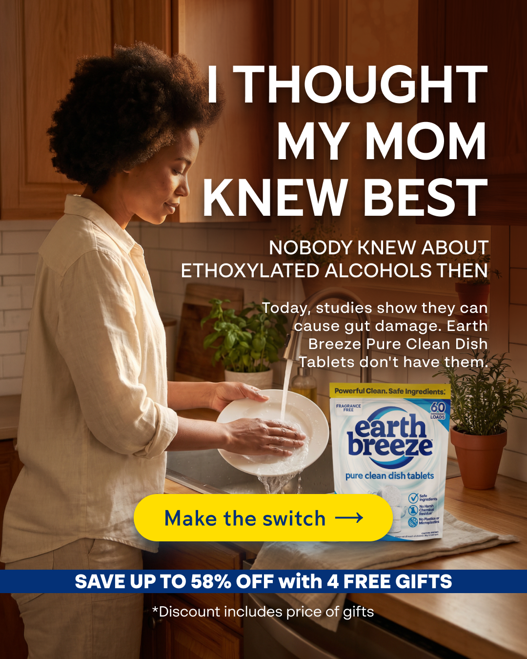 Earth Breeze Facebook ad