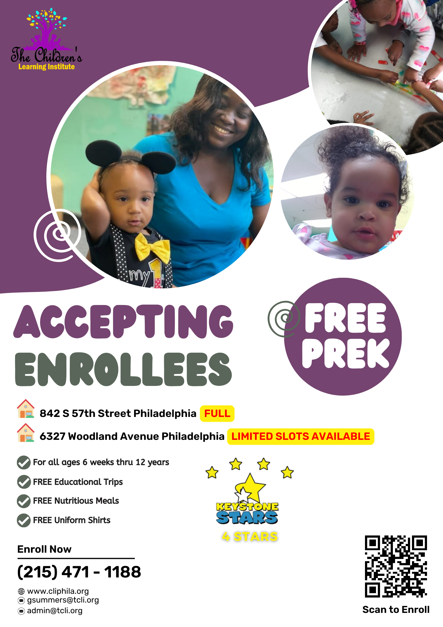 The Children's Learning Institute Facebook ad: Day Care