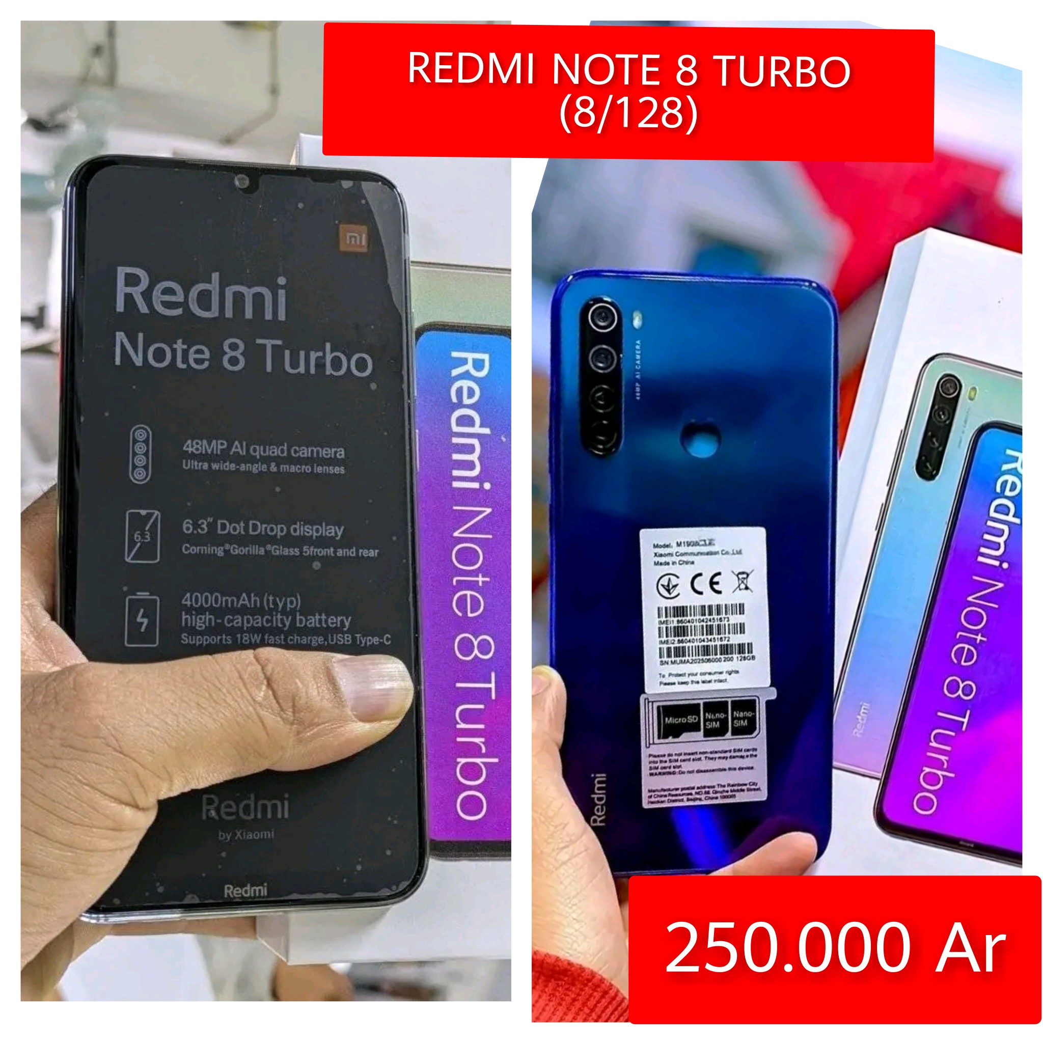 TSOA boutique phone Facebook ad: MBOLA, MITOHY HATRANY NY PROMOTION ANTSIKA, ARARAOTY ARY…