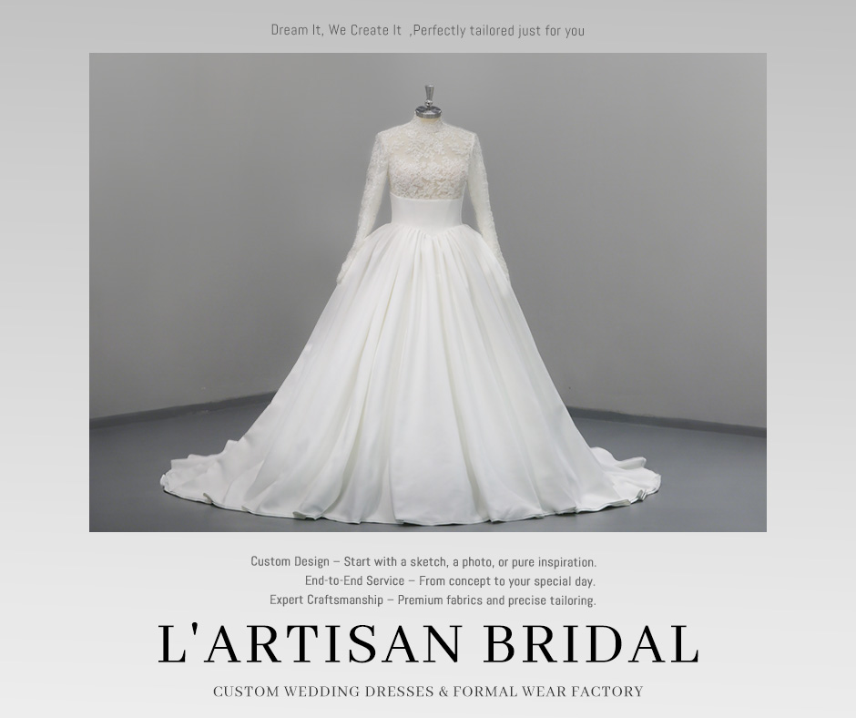 L'Artisan Bridal Dresses Manufacture Facebook ad: Bridal & Occasion Dresses Factory, Custom, OEM &…
