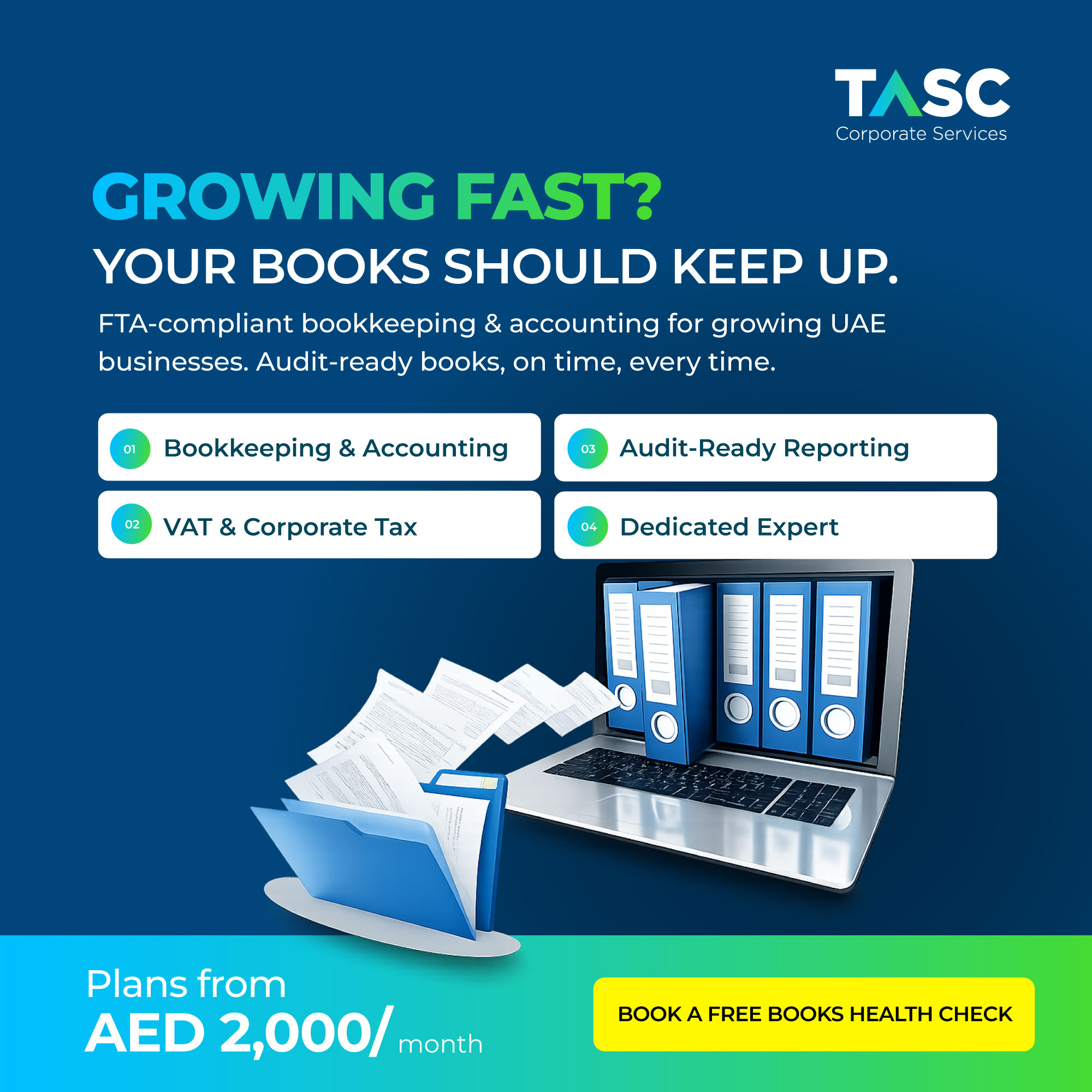 TASC Outsourcing Facebook ad