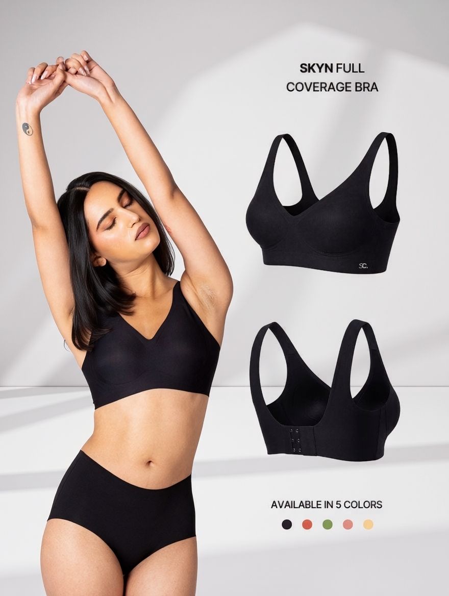 Shapercult Facebook ad: Skyn Full Coverage Bra