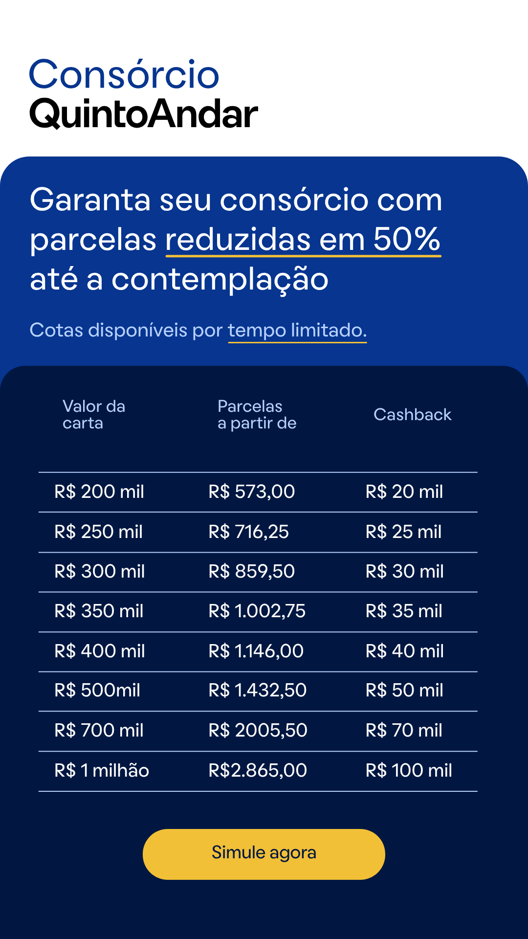 QuintoAndar Facebook ad