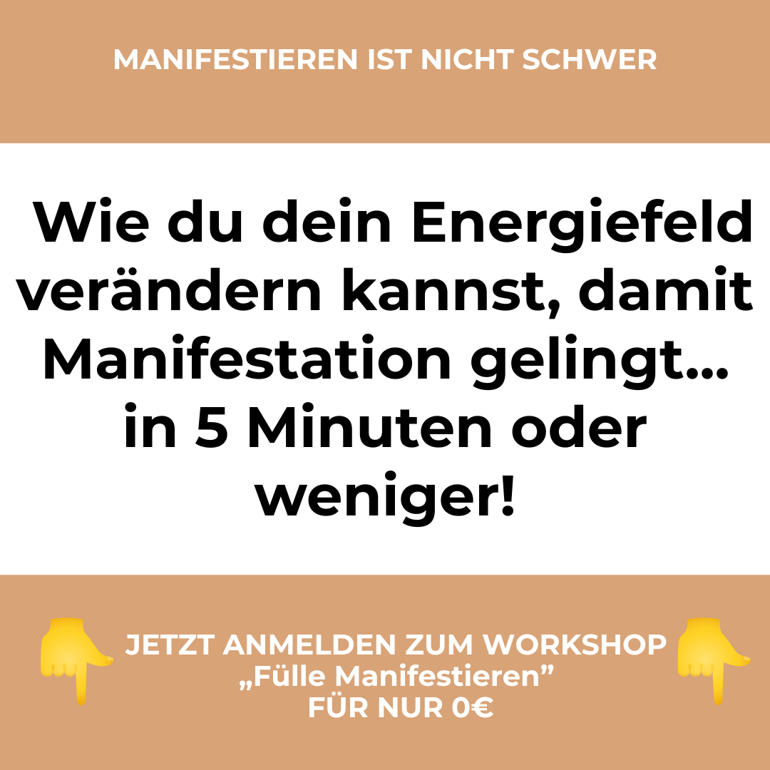 New Energy Queen Facebook ad: Hier gratis für Fülle manifestieren anmelden