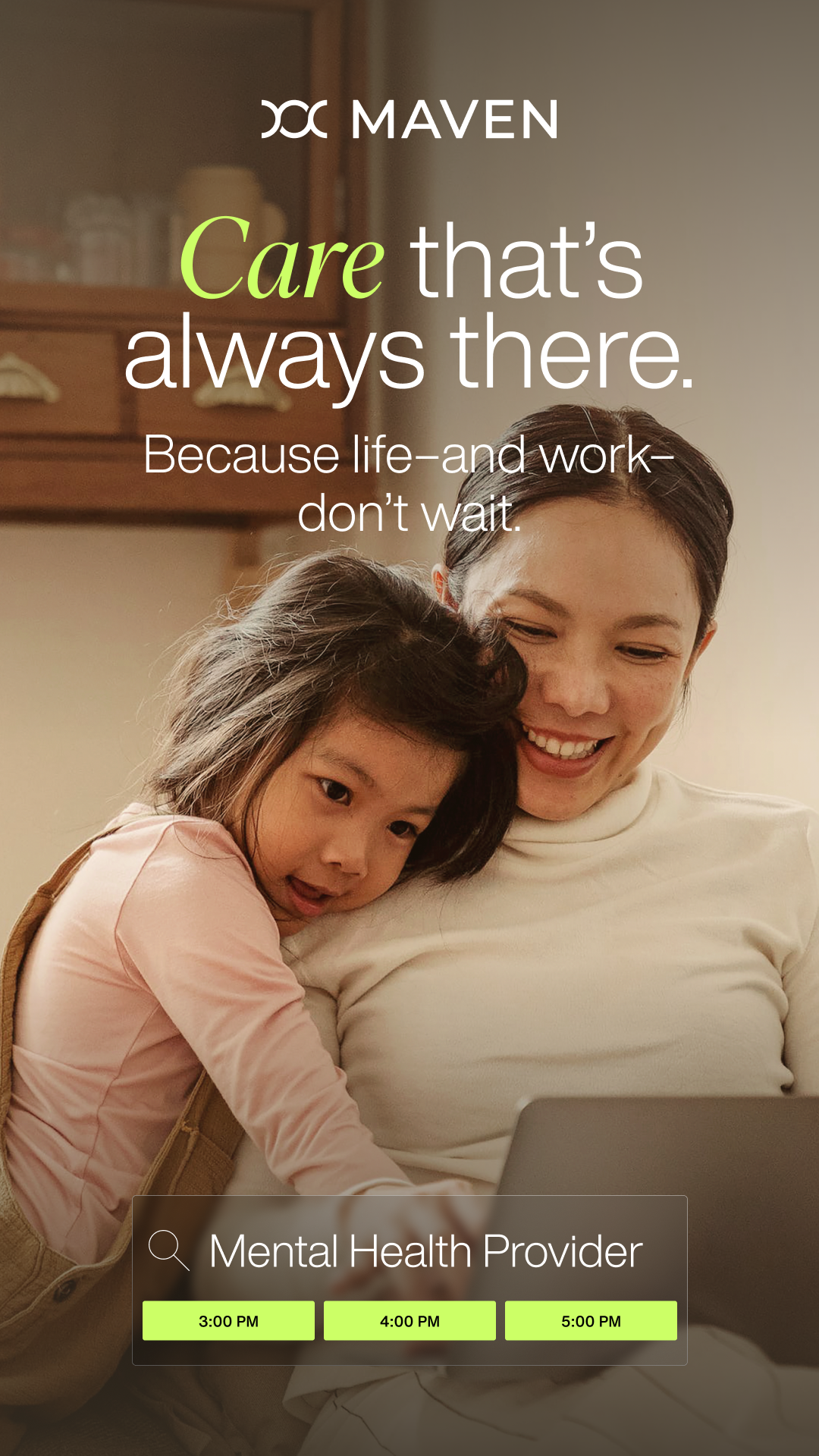 Maven Clinic Facebook ad
