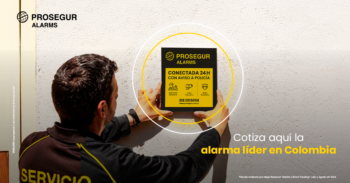Prosegur Alarmas Colombia Facebook ad
