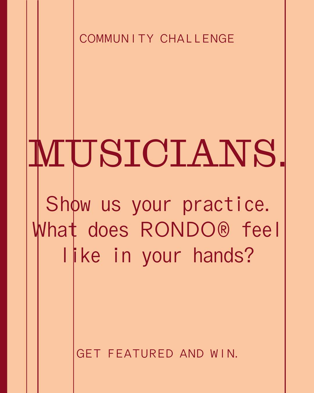Thomastik-Infeld Facebook ad: Join the challenge & win, four lucky participants…