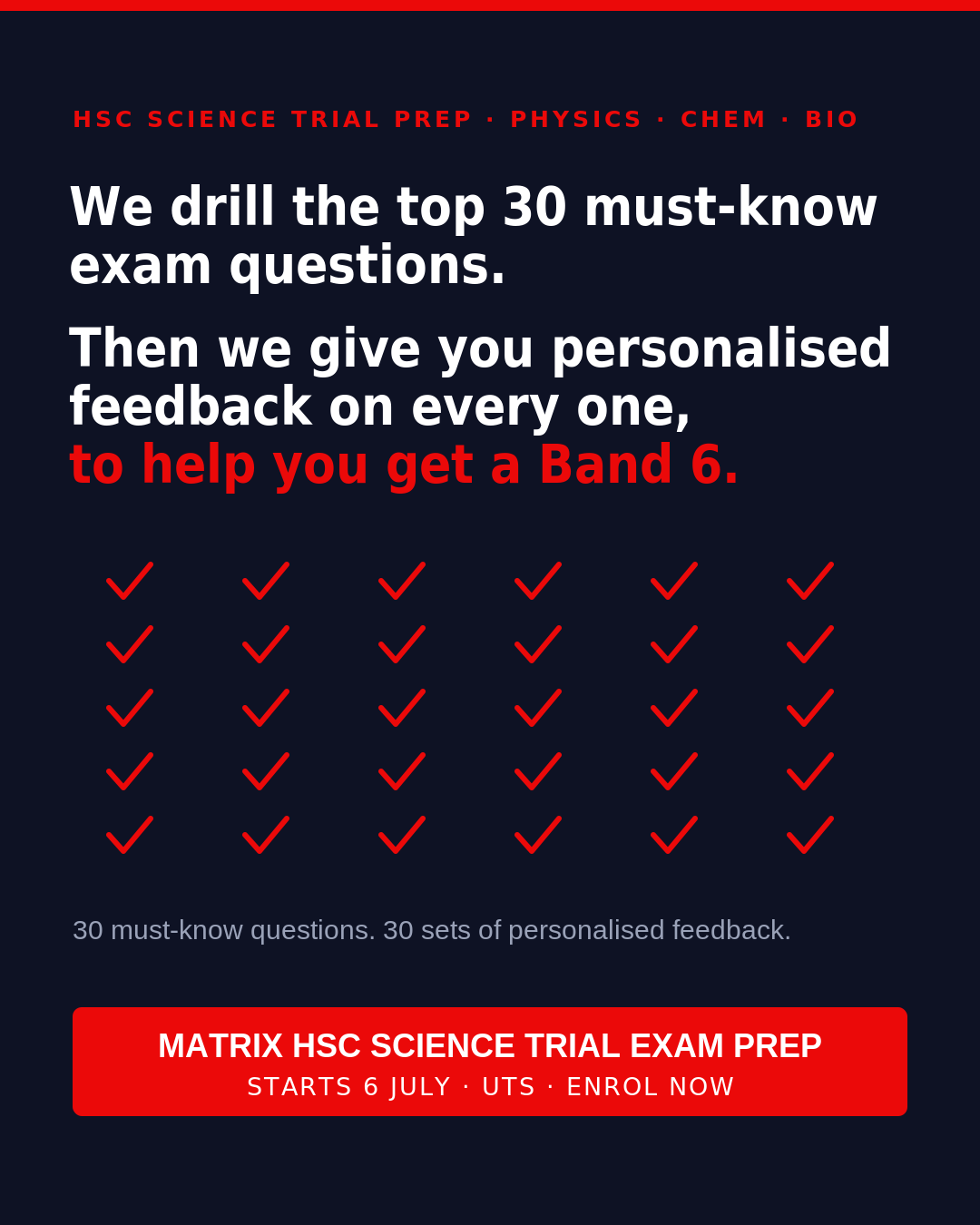 Matrix Education Facebook ad