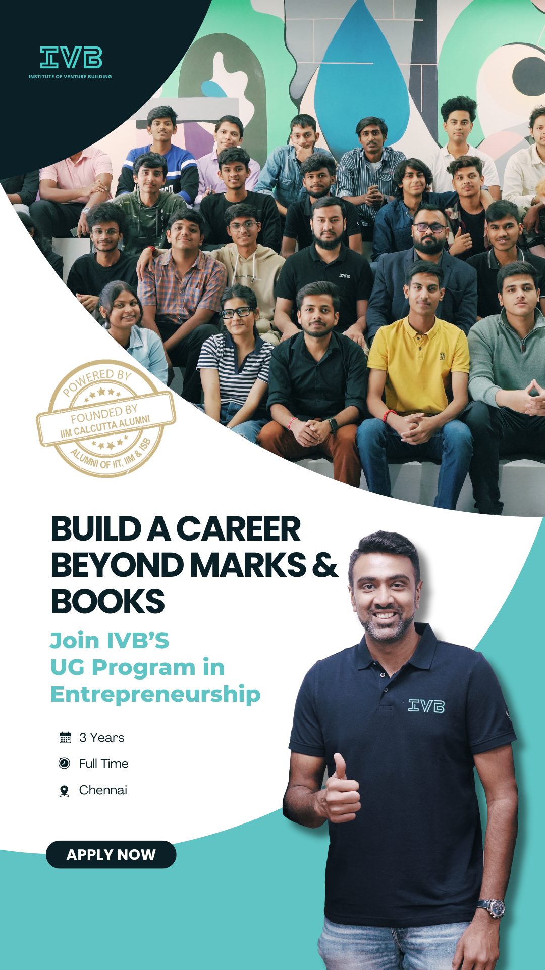 Institute of Venture Building - IVB Facebook ad
