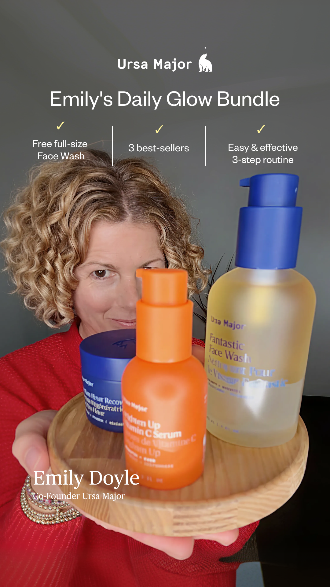 Ursa Major Skincare Facebook ad