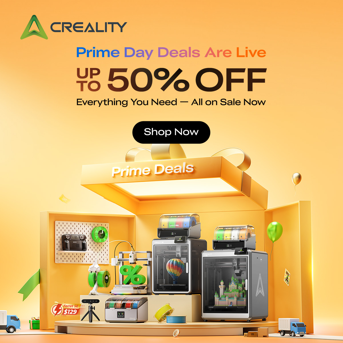 Creality Facebook ad