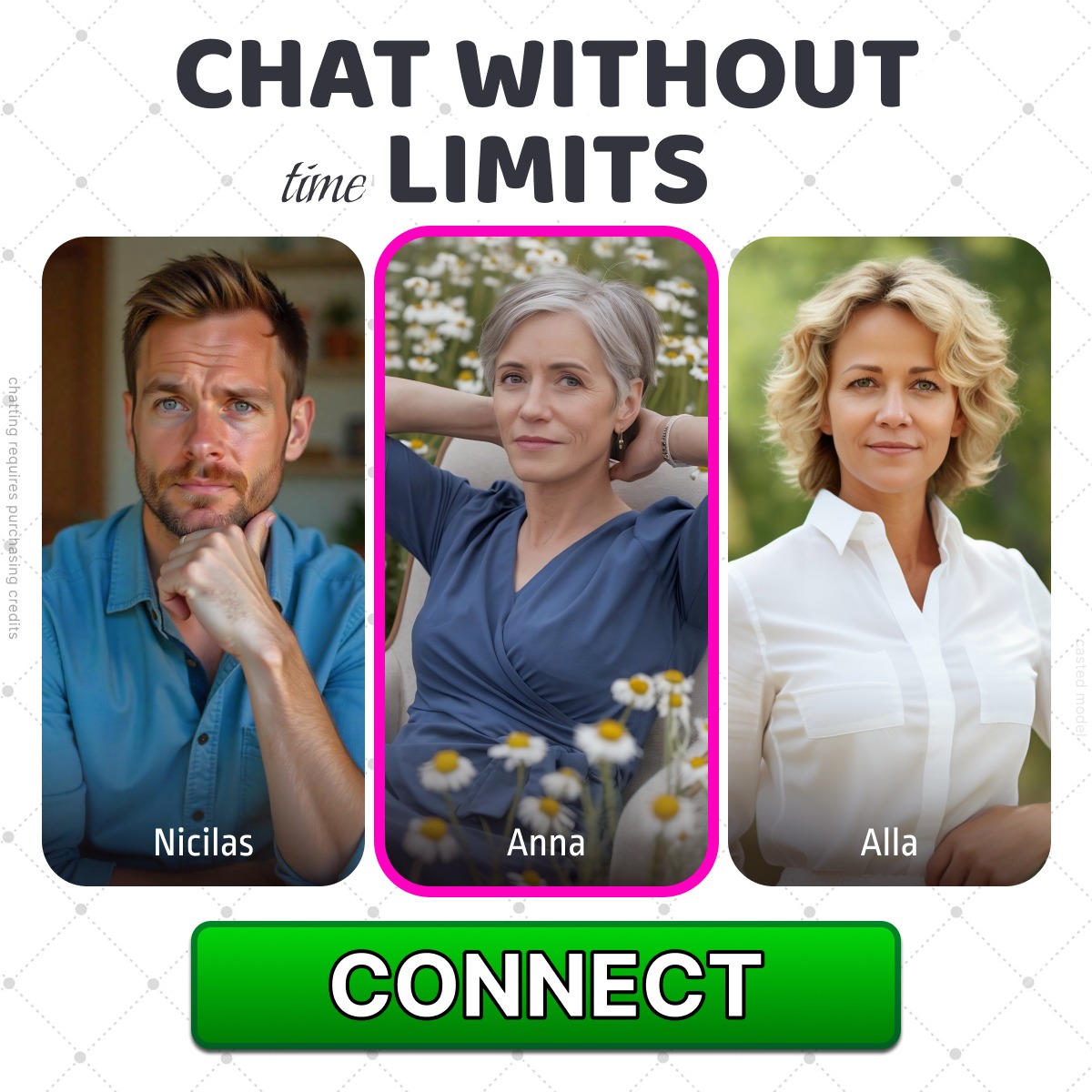 Let's Talk2 Facebook ad: Start Messaging Now!