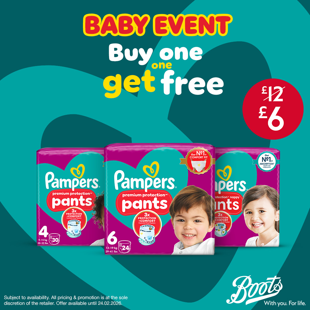Pampers Facebook ad from Jan 2, 2026