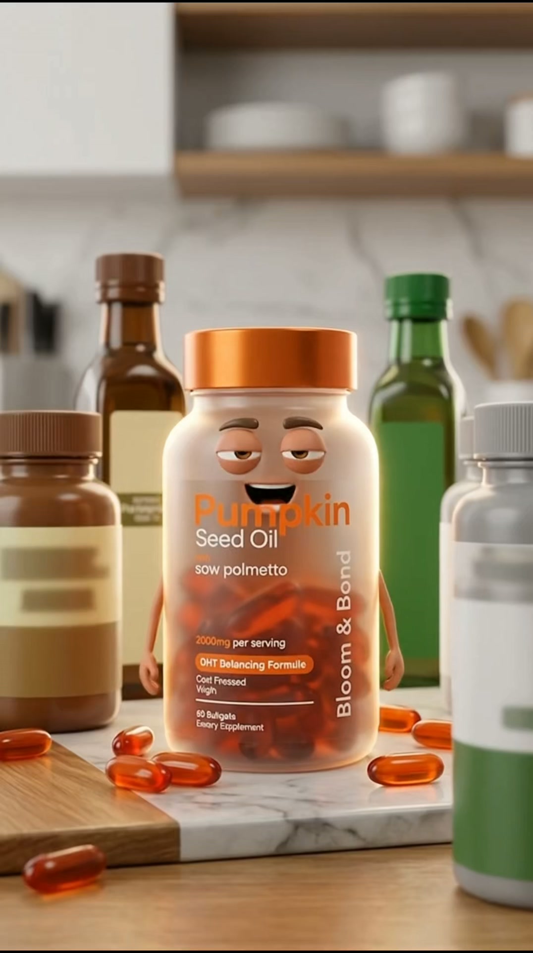Bloom & Bond Facebook ad: Help Hair Loss Naturally