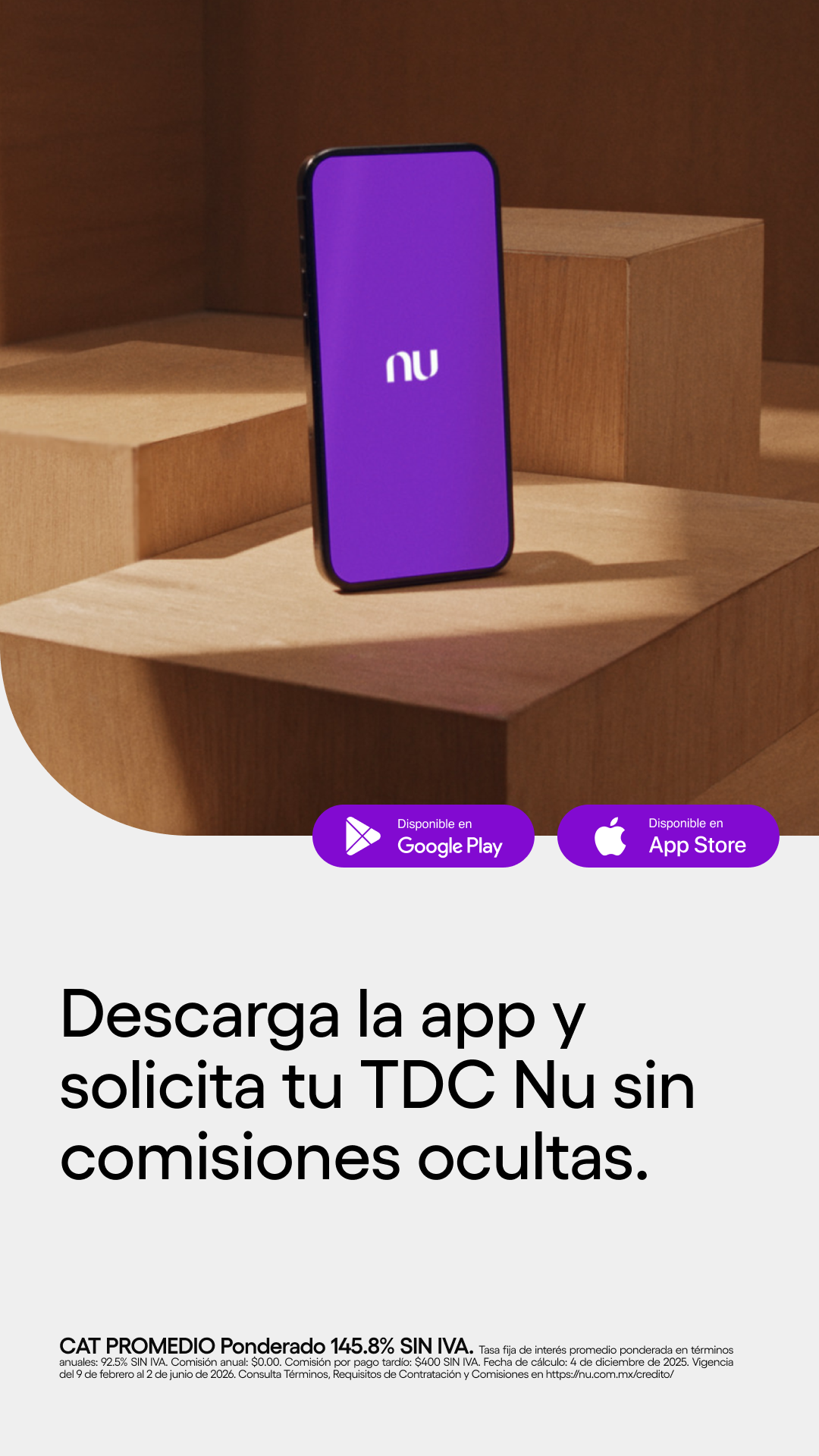 Nu México Facebook ad