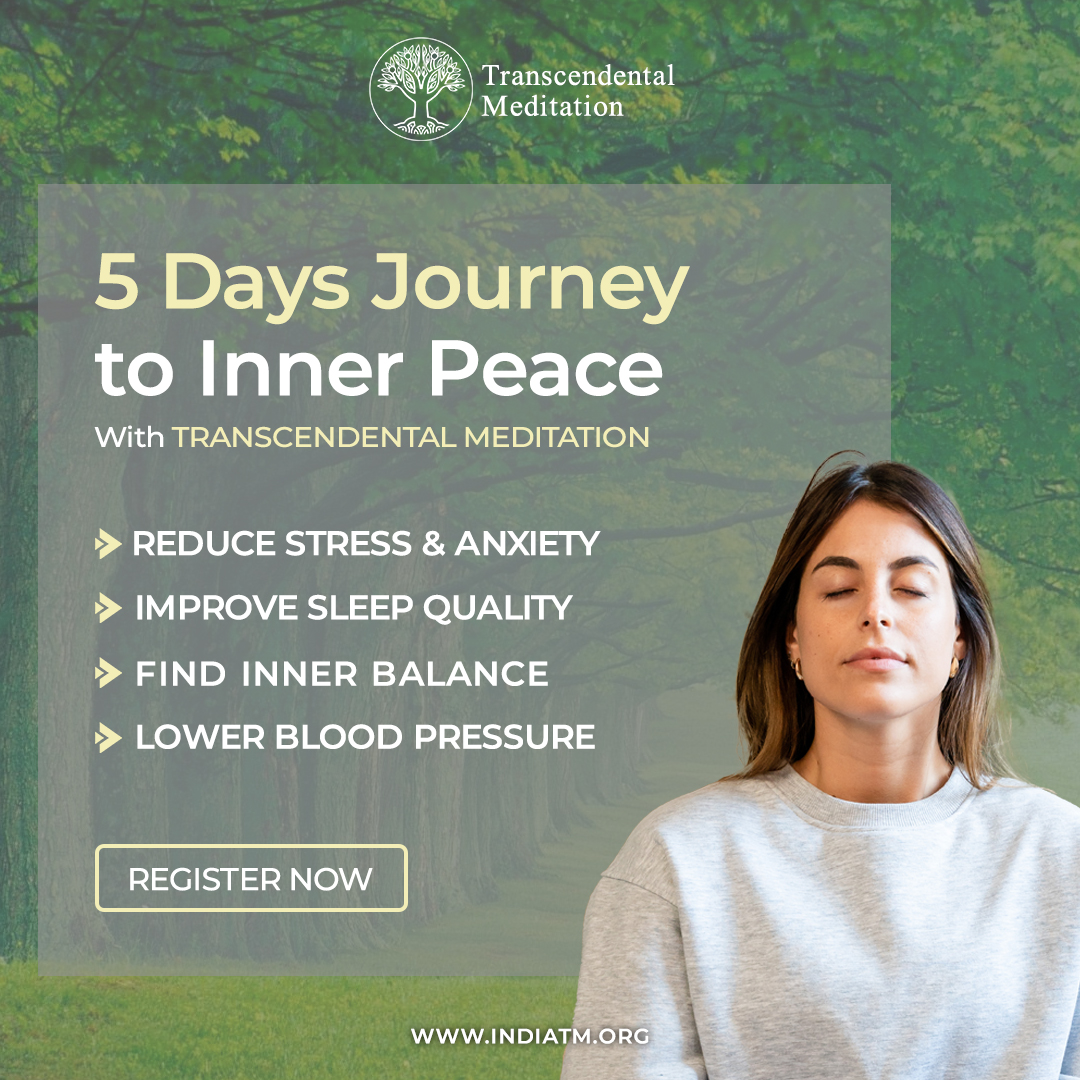 Transcendental Meditation India Facebook ad
