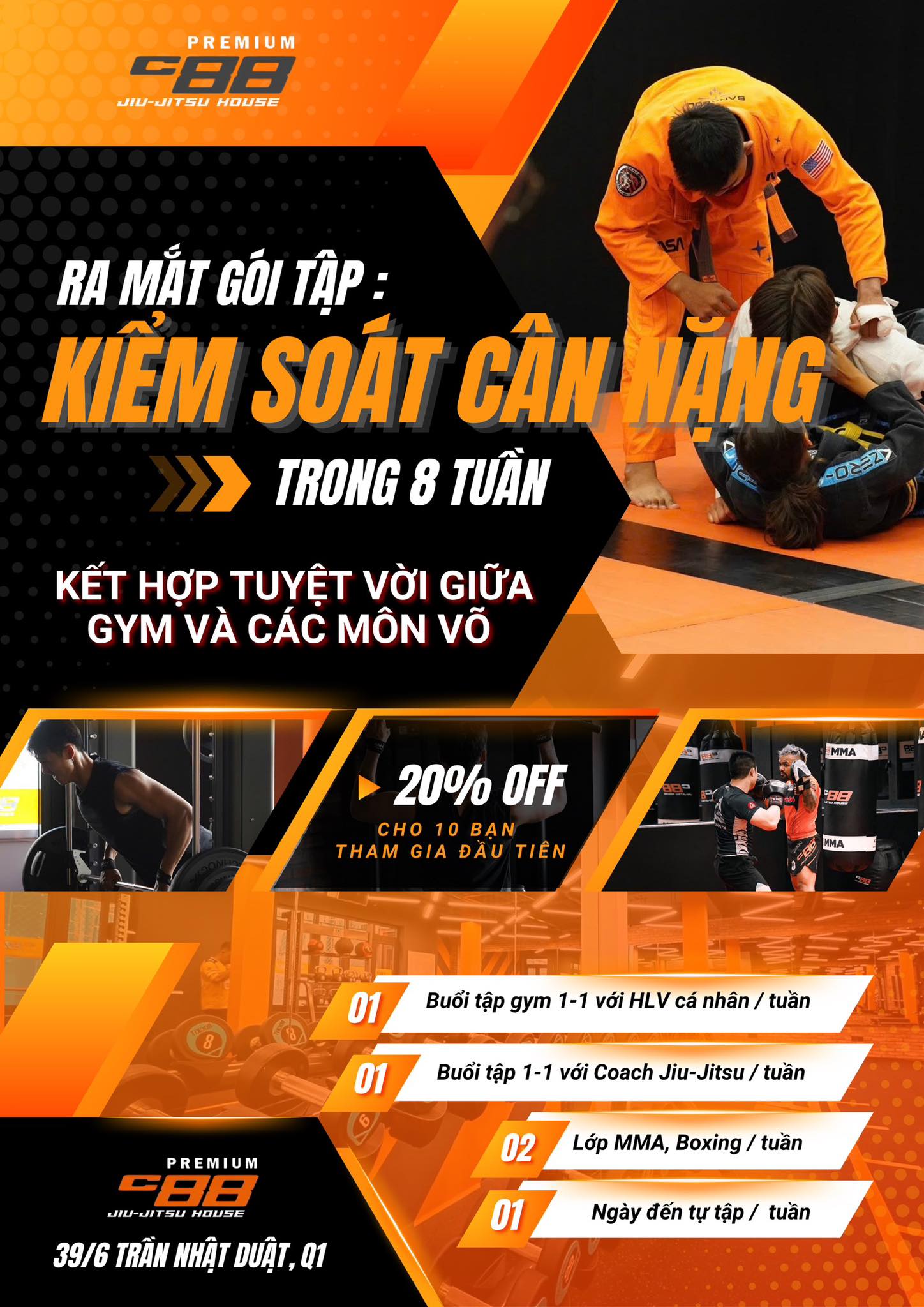 C88 - Premium Martial Arts & Fitness Facebook ad