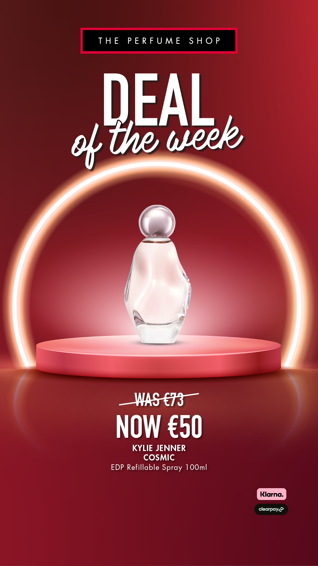 The Perfume Shop Facebook ad