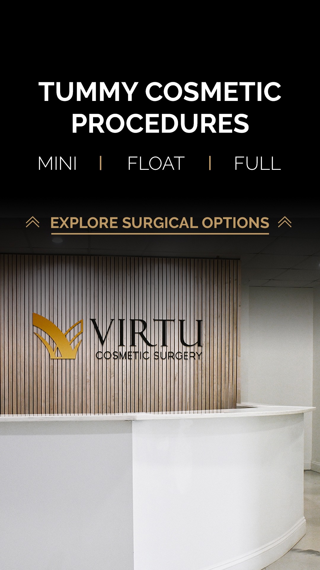 Virtu Cosmetic Surgery Facebook ad