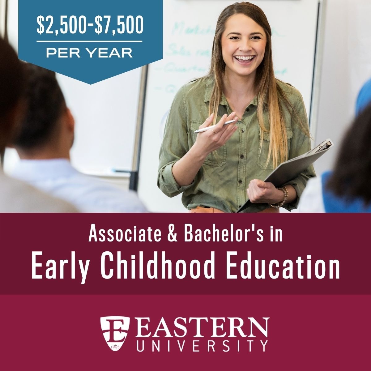 Eastern University Facebook ad