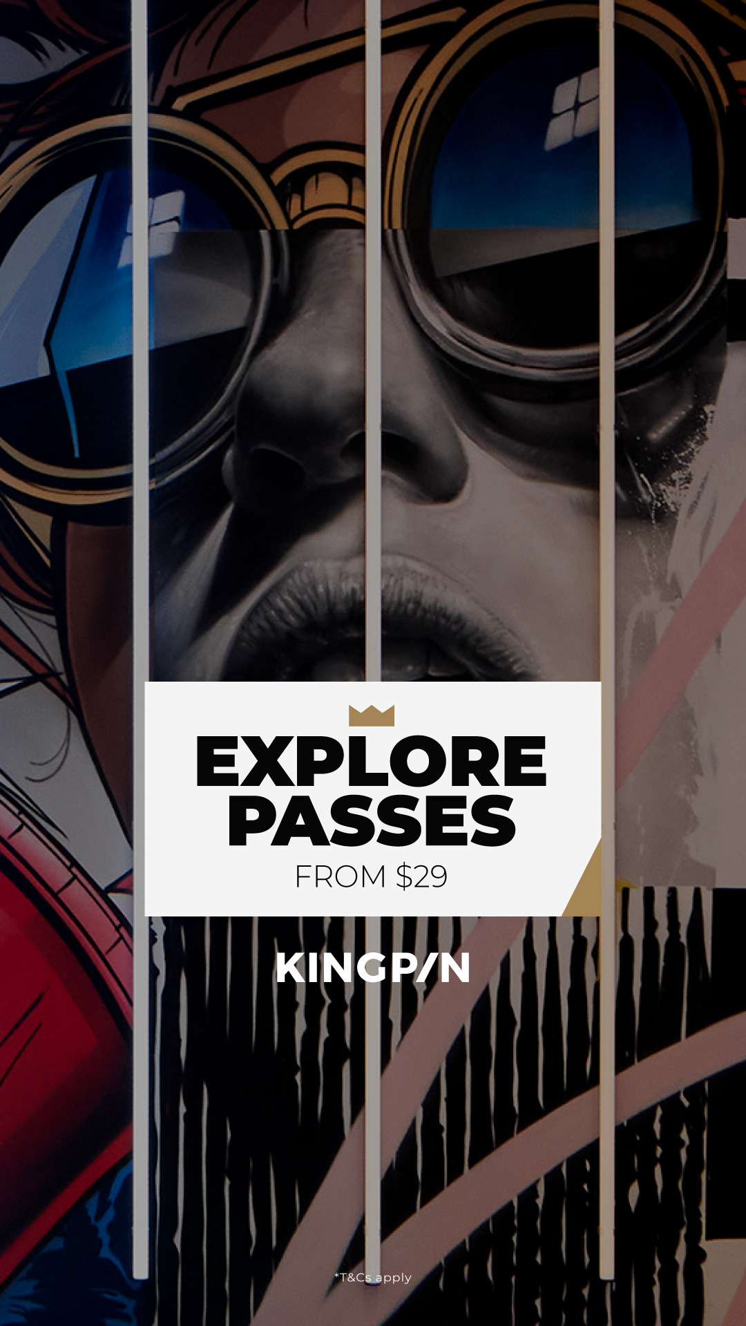 Kingpin Facebook ad