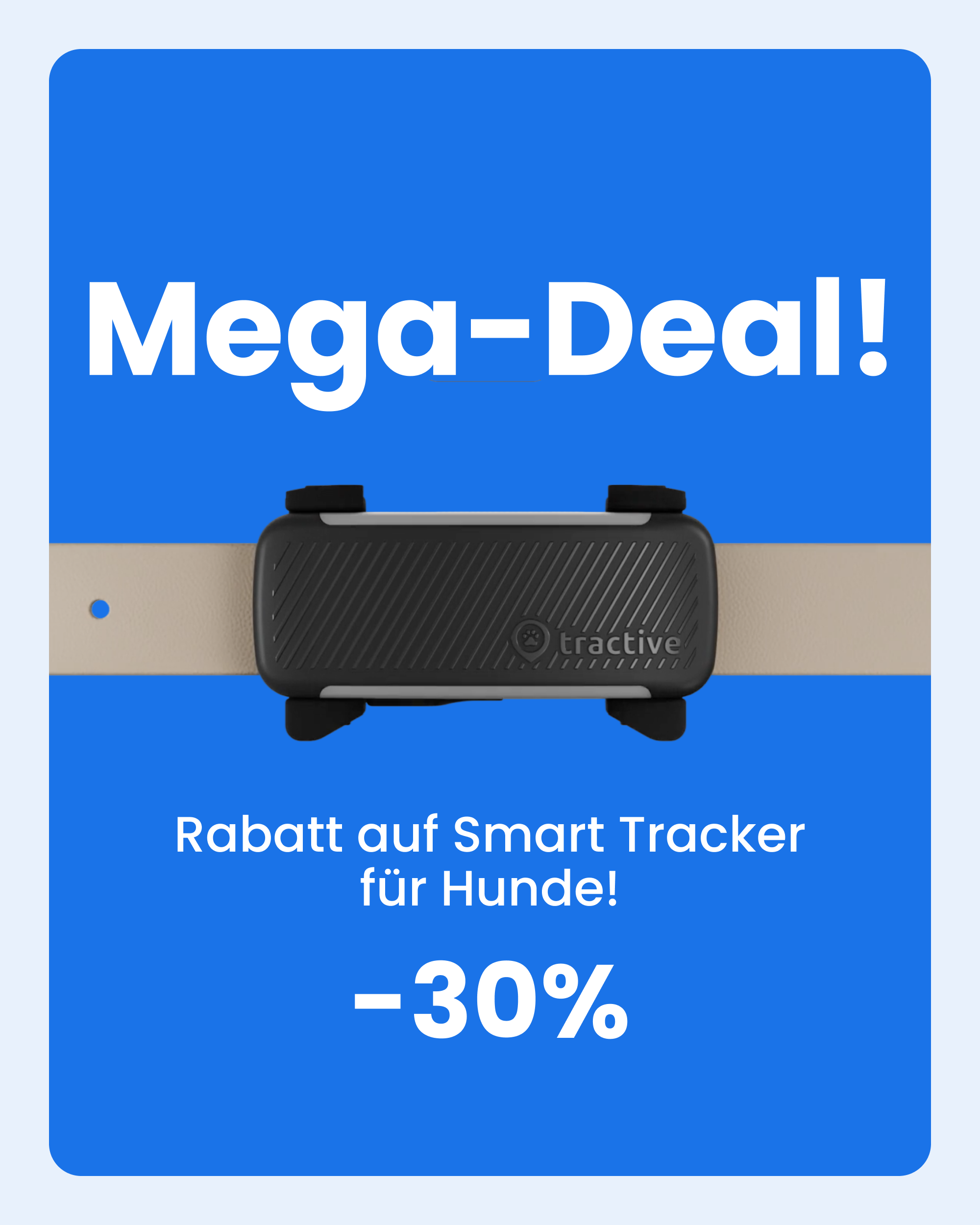 Tractive Facebook ad