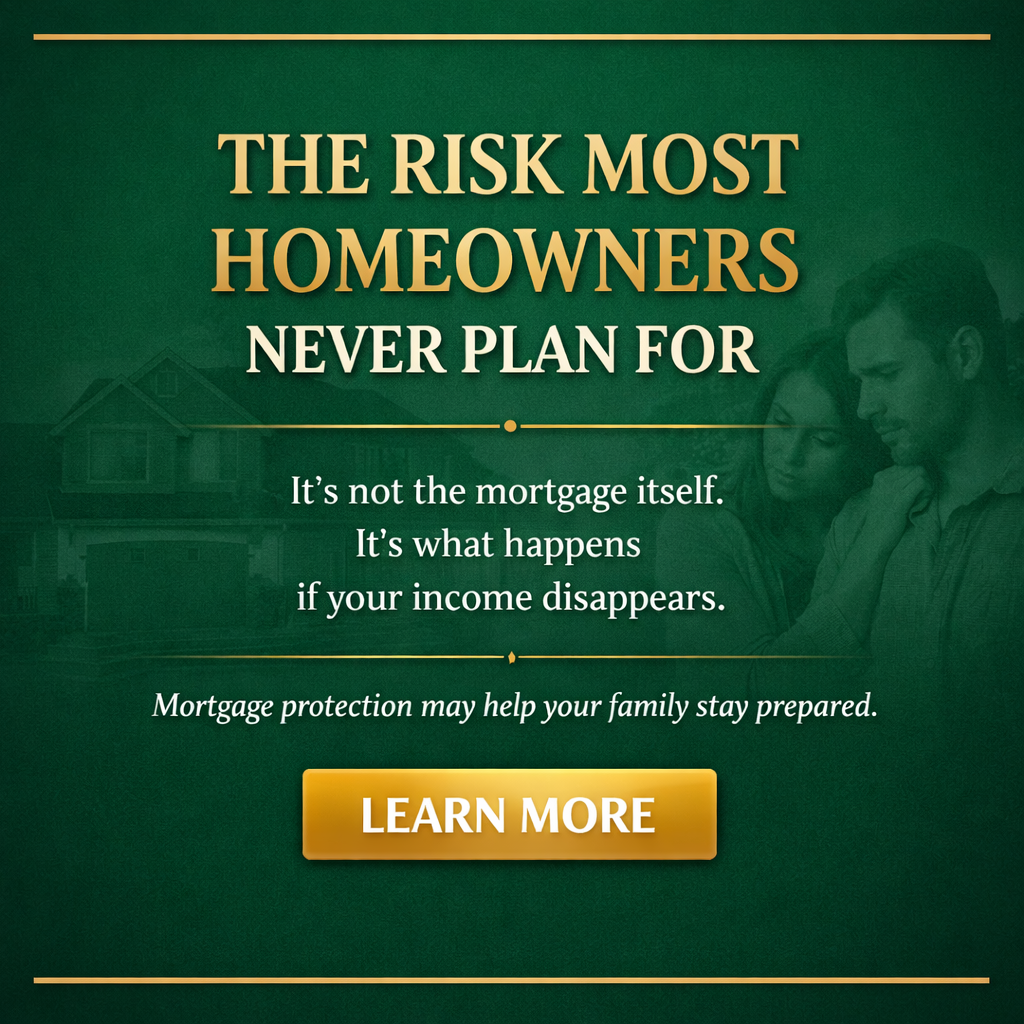 Safe Nest Insurance Facebook ad: Mortgage Protection Made Easy for Homeowners