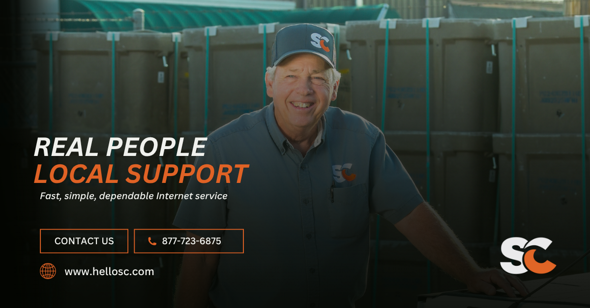 SCTelcom Facebook ad: Local Faces. Local Service.
