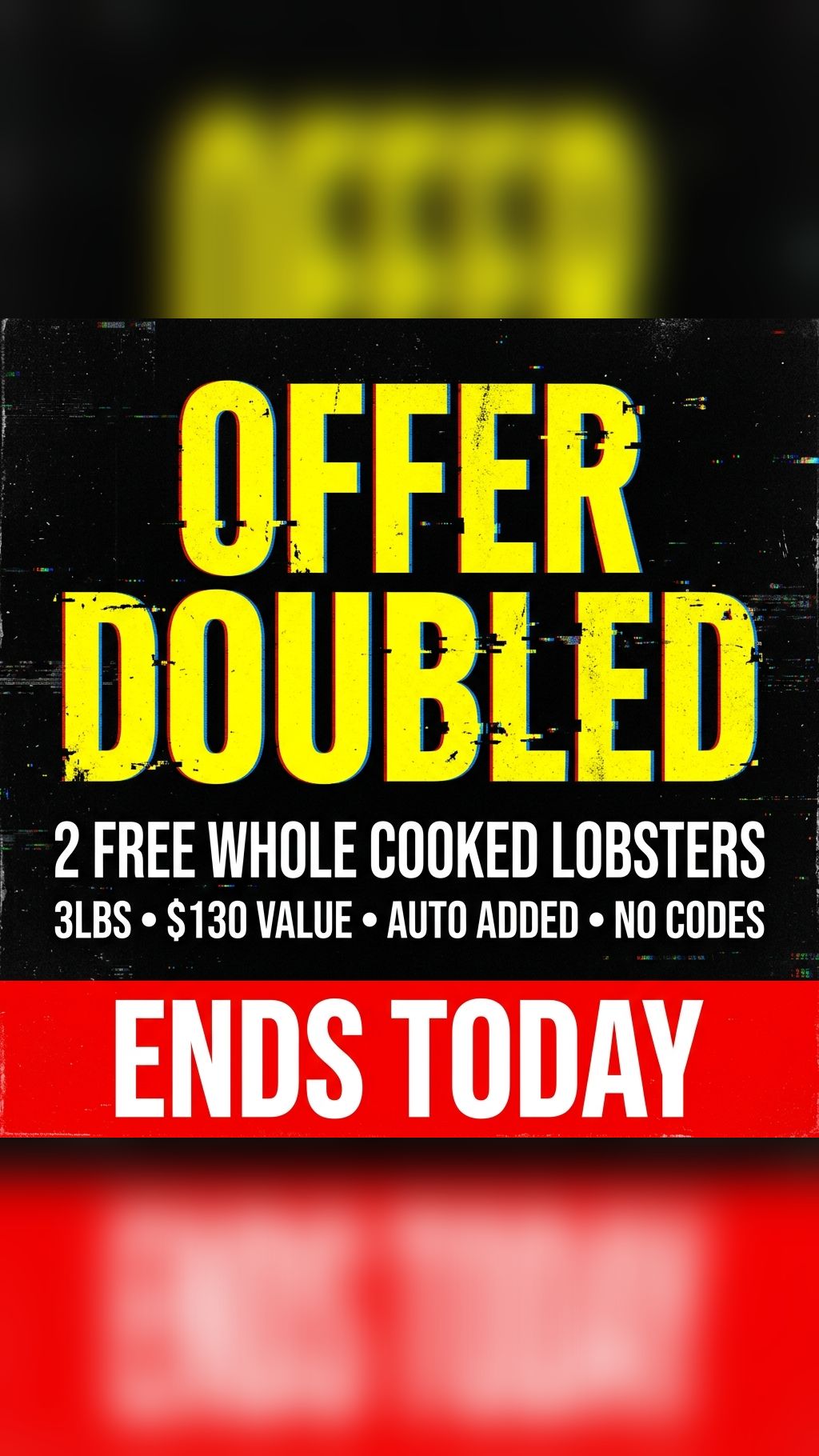 PrimeFish Seafood Co. Facebook ad