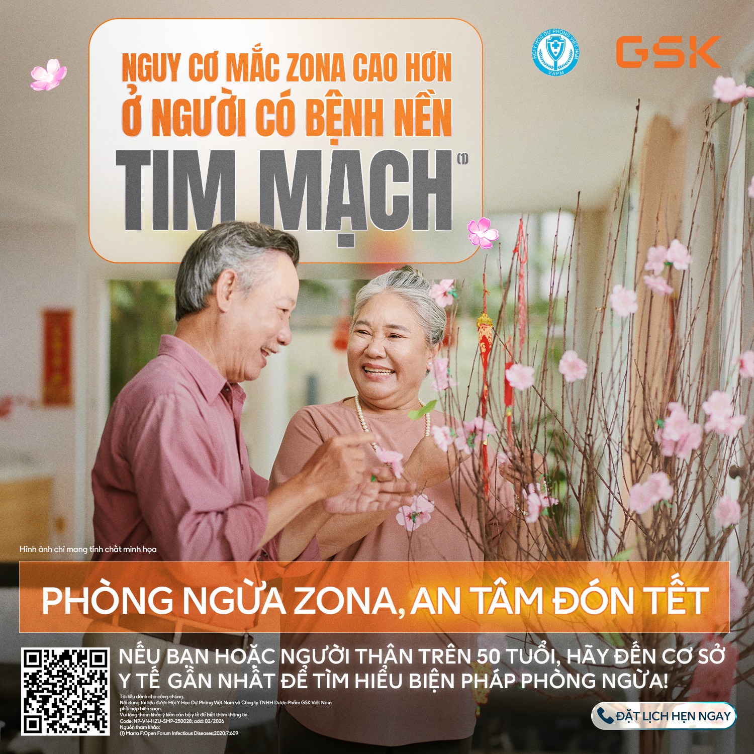 Tiêm Ngừa Gia Đình Facebook ad: Zona | Tiêm ngừa | GSK