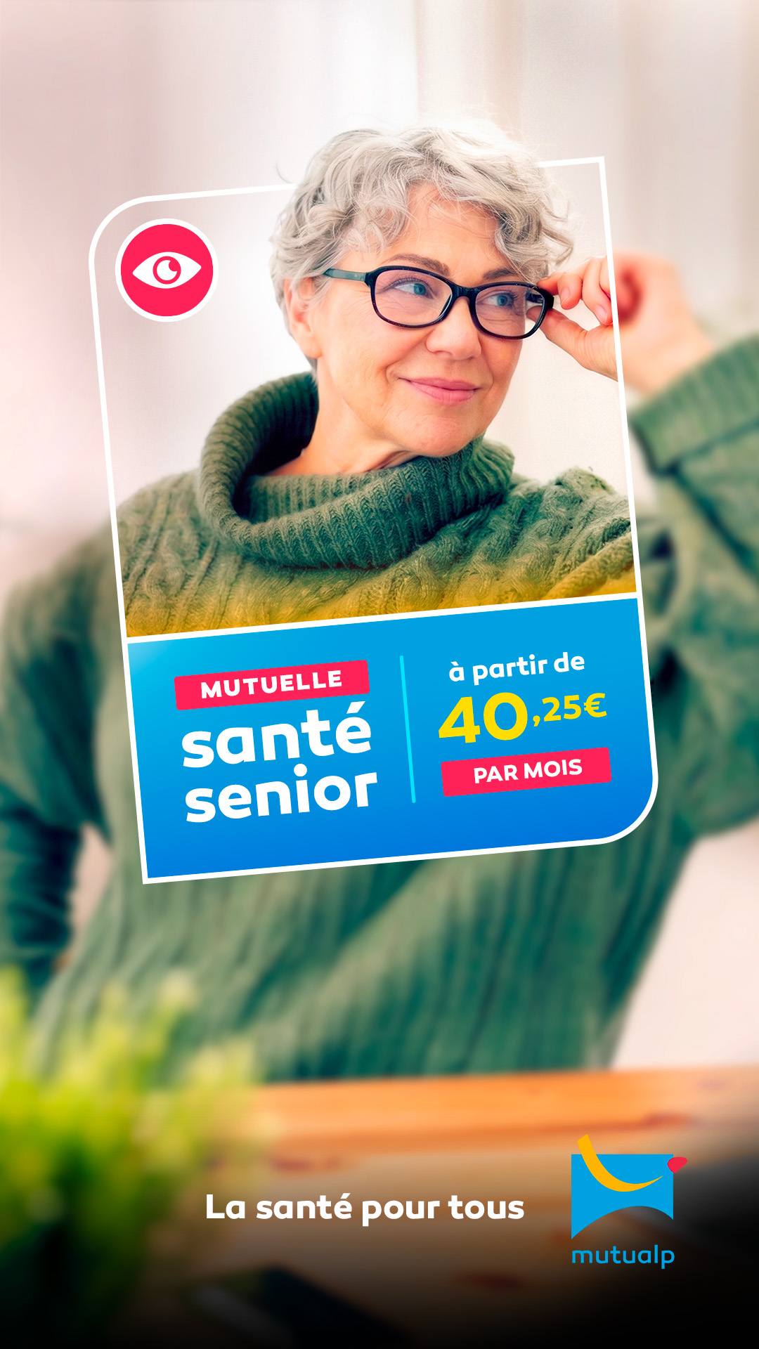 Mutualp Facebook ad: Devis gratuit en ligne