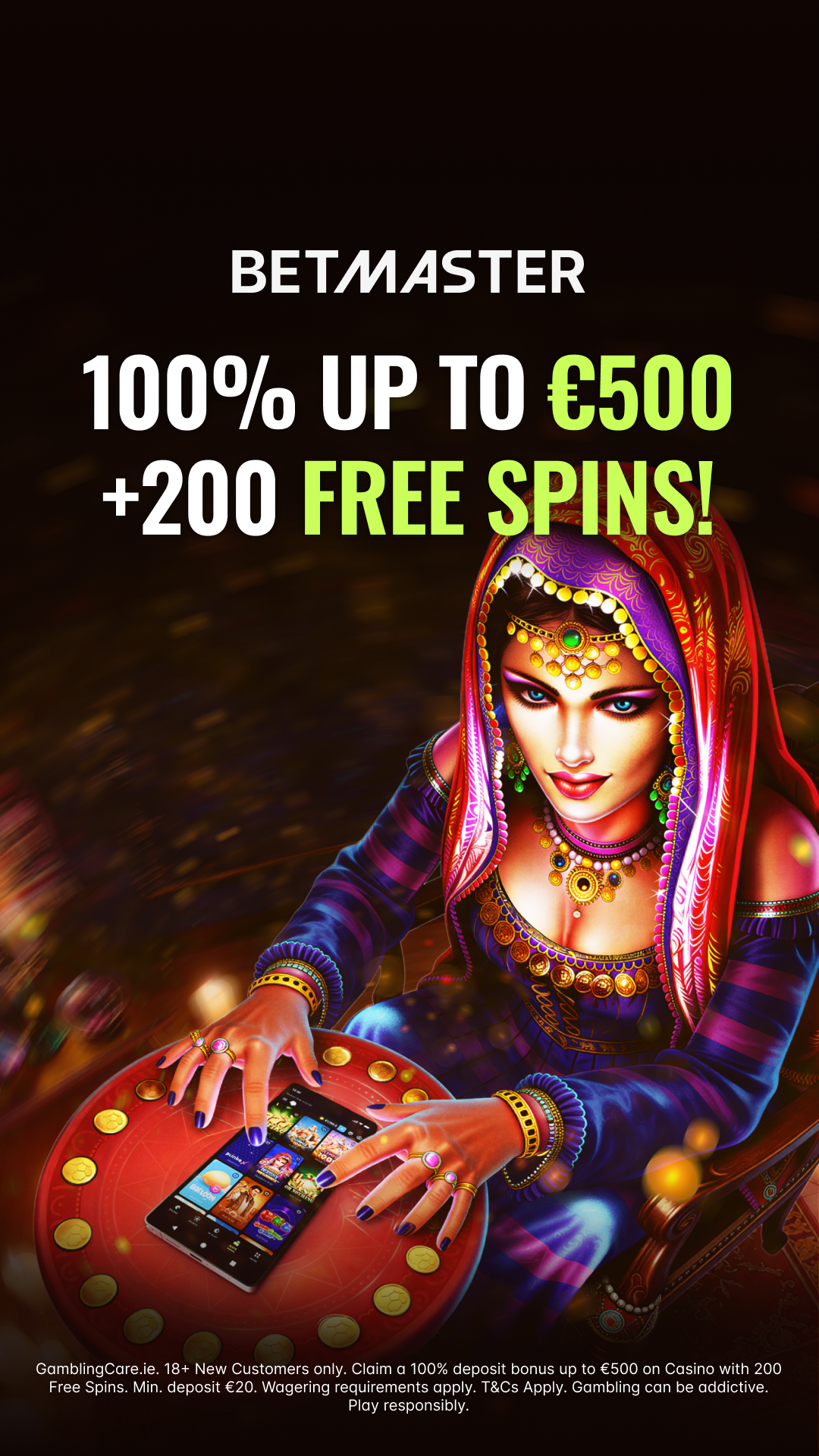 Betmaster Ireland Facebook ad