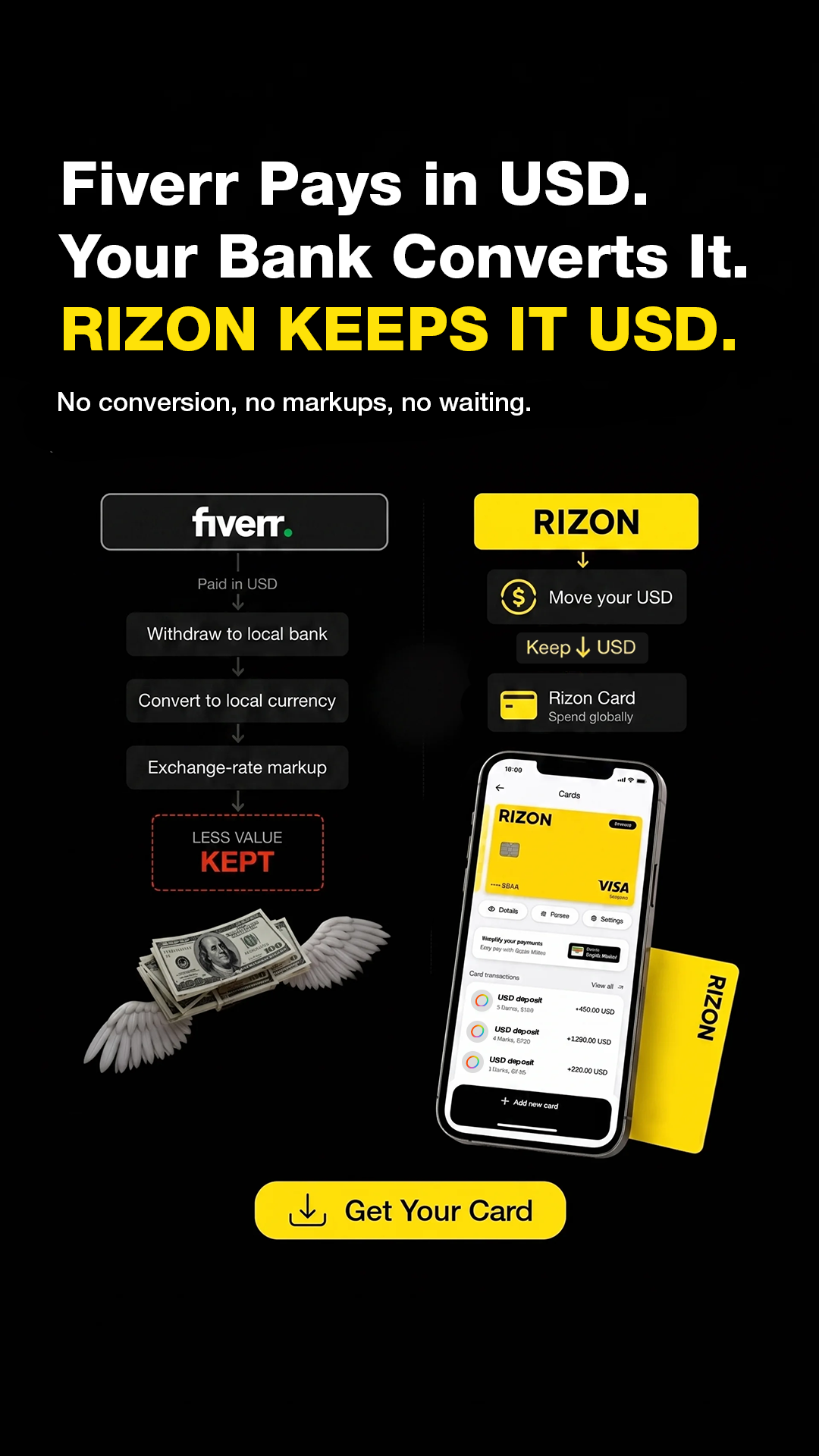 Rizon Facebook ad