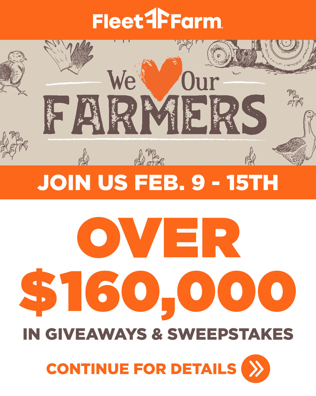 Fleet Farm Facebook ad