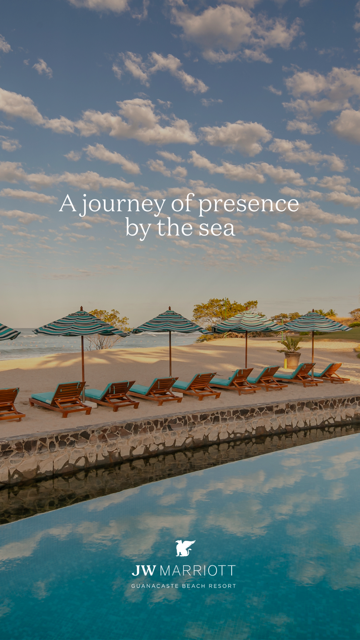 JW Marriott Guanacaste Beach Resort Facebook ad from Apr 1, 2026